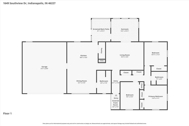 1649 Southview Drive, Indianapolis, IN 46227