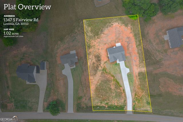 1347 S Fairview Road, Lavonia, GA 30553