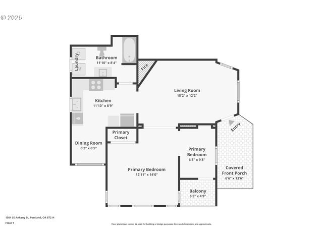 1504 Se ANKENY St, Portland, OR 97214