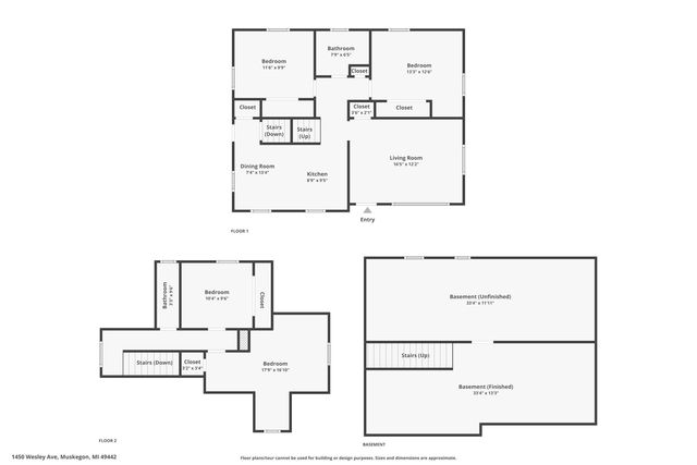 1450 Wesley Avenue, Muskegon City, MI 49442