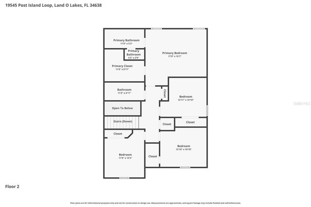 19545 POST ISLAND LOOP, Land O Lakes, FL 34638