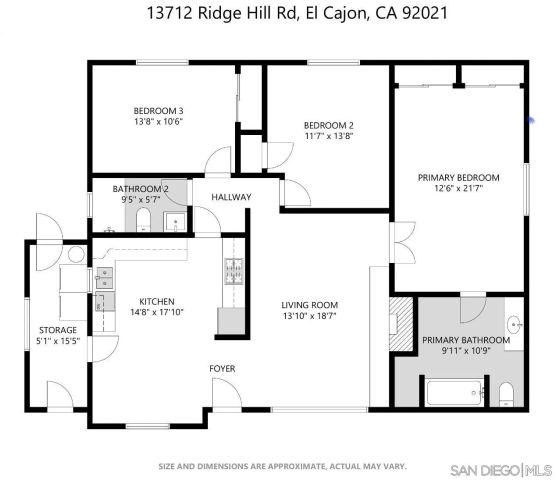 13712 Ridge Hill, El Cajon, CA 92021