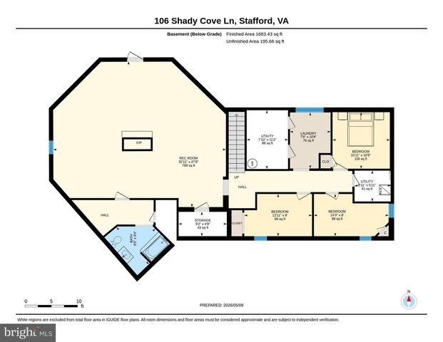 106 SHADY COVE LN, Stafford, VA 22554
