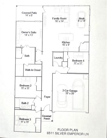6511 Silver Emperor Lane, Needville, TX 77461