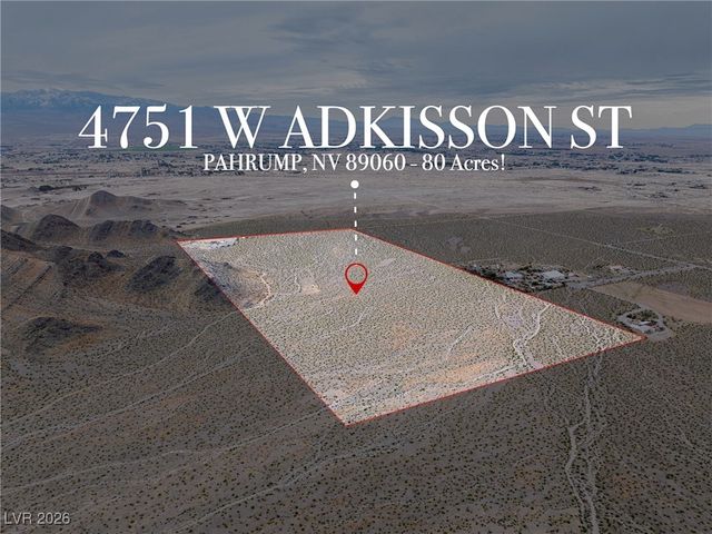 4751 West Adkisson Street, Pahrump, NV 89060