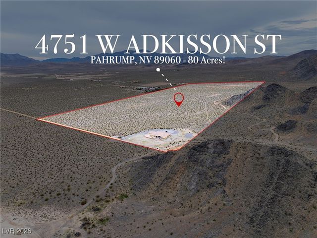 4751 West Adkisson Street, Pahrump, NV 89060