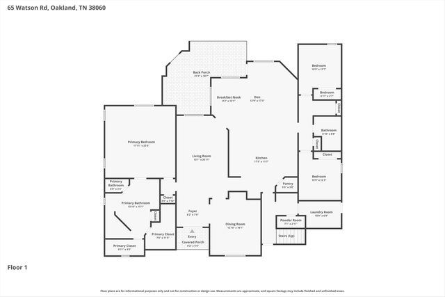 65 WATSON RD, Oakland, TN 38060