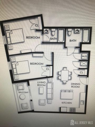 22 Center Street 203, Metuchen, NJ 08840