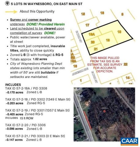 1357 E MAIN ST, Waynesboro, VA 22980