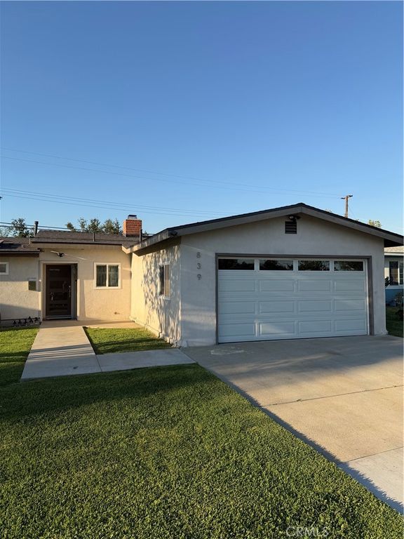 Image 2 of property listing at 839 Alford Street, Glendora, CA 91740