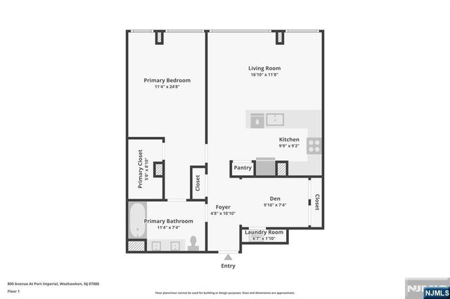 800 Ave At Port Imperial Boulevard 416, Weehawken, NJ 07086