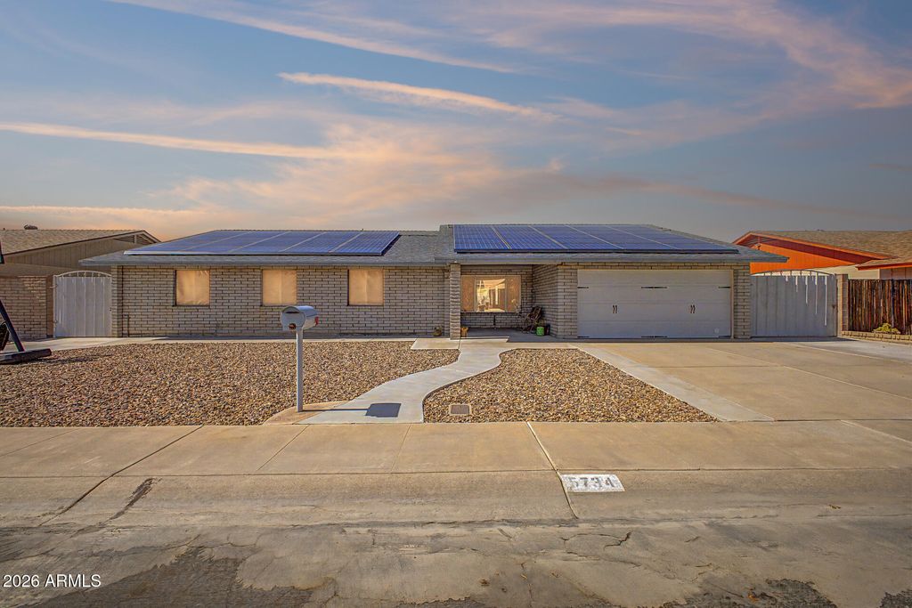 5734 W PALO VERDE Avenue, Glendale, AZ 85302 — exterior
