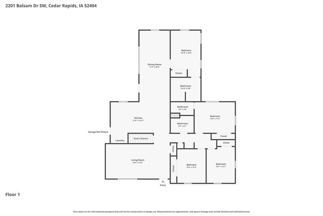 2201 Balsam Dr SW, Cedar Rapids, IA 52404