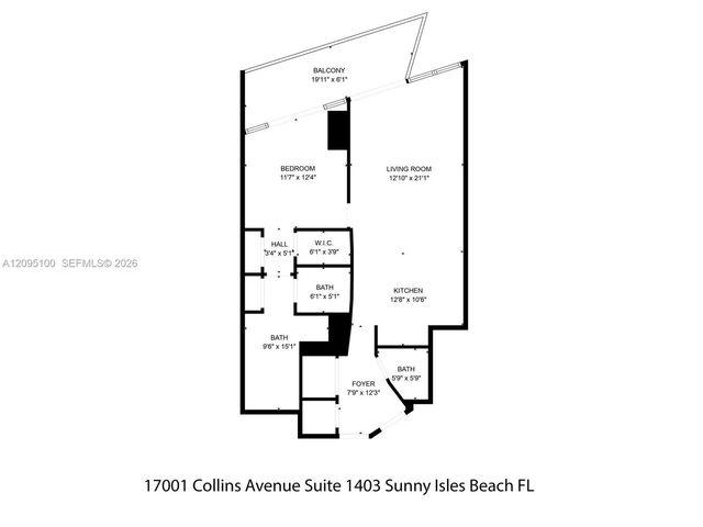 17001 Collins Avenue 1403, Sunny Isles Beach, FL 33160