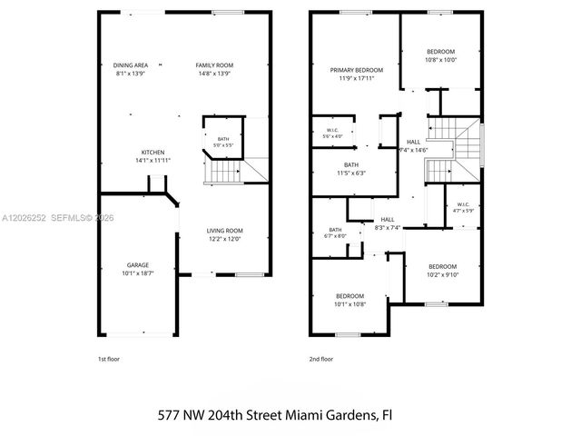 577 NW 204th St, Miami Gardens, FL 33169