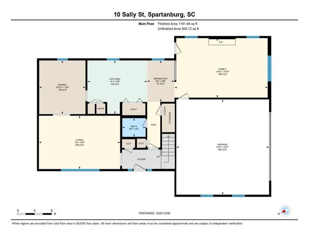 10 Sally Street, Spartanburg, SC 29301