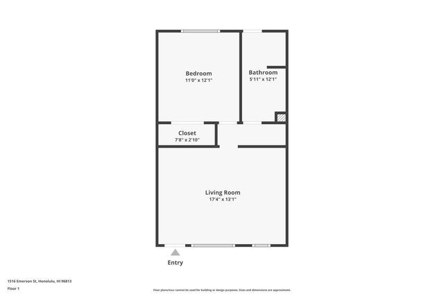 1516 Emerson Street 102, Honolulu, HI 96813