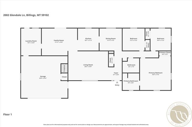 2002 Glendale Lane, Billings, MT 59102