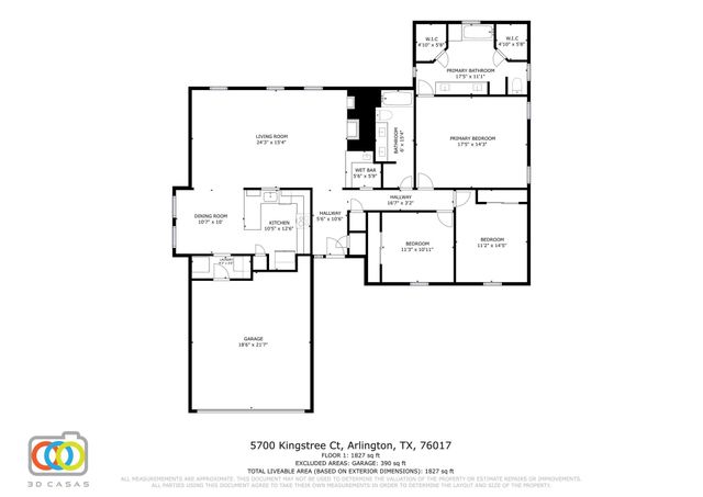 5700 Kingstree Court, Arlington, TX 76017
