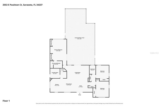 2553 E PAULSTAN COURT, Sarasota, FL 34237