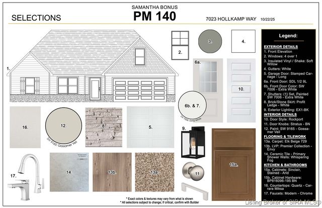 7023 - LOT 140 Hollkamp Way, Sellersburg, IN 47172