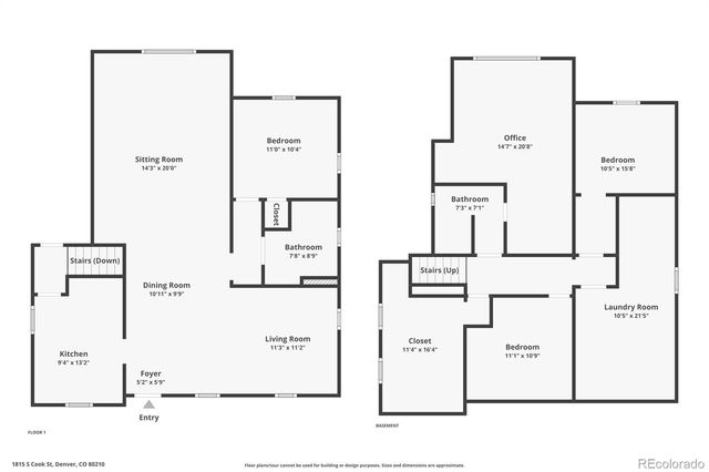 1815 S Cook Street, Denver, CO 80210