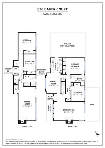 836 Bauer Court, San Carlos, CA 94070