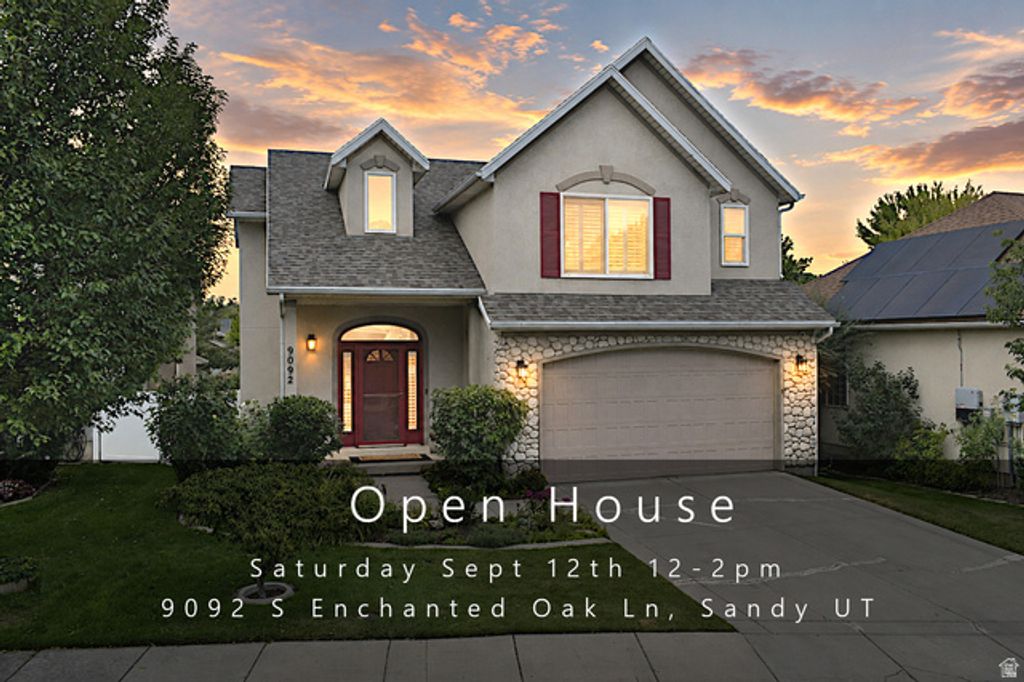 9092 S ENCHANTED OAK LN, Sandy, UT 84094 — exterior