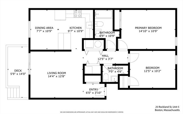 25 Rockland St 5, Boston, MA 02132