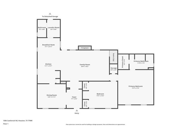 1506 Castlerock Drive, Houston, TX 77090