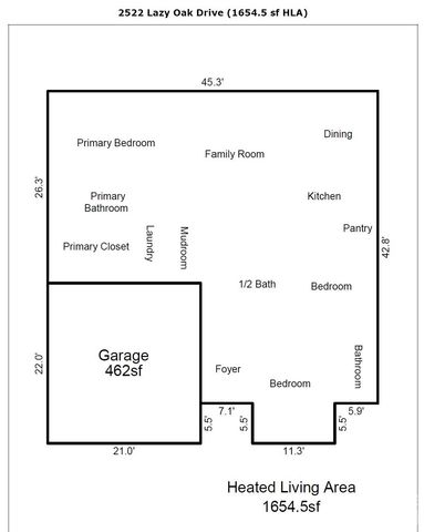 2522 Lazy Oak Drive, Lancaster, SC 29720