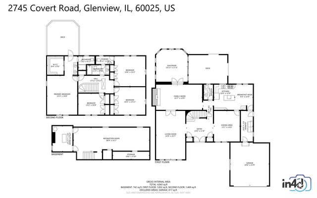 2745 Covert Road, Glenview, IL 60025