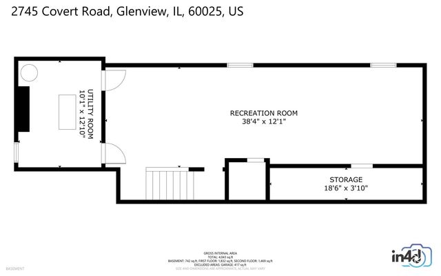 2745 Covert Road, Glenview, IL 60025