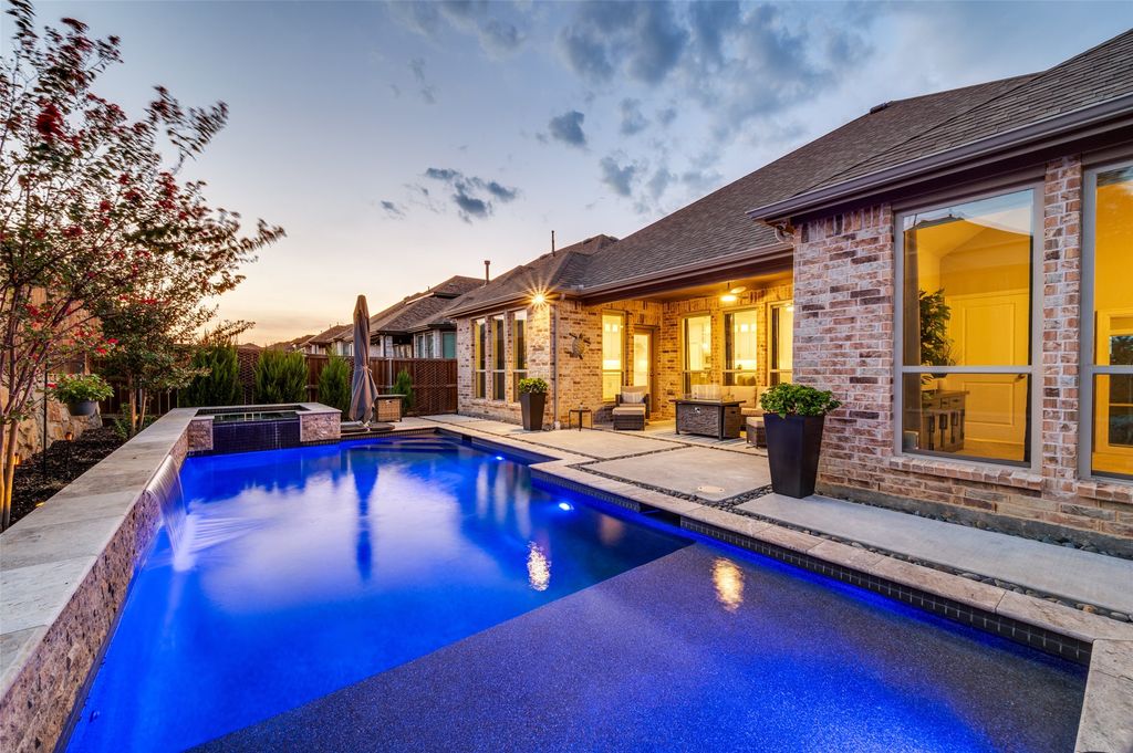 9700 Boulder Point Road, Oak Point, TX 75068 — exterior