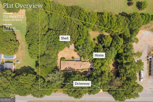 921 Highway 72 E, Comer, GA 30629
