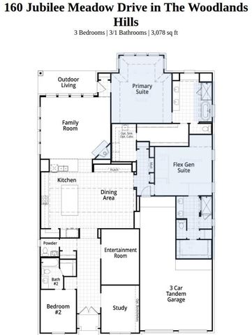 160 Jubilee Meadow Drive, Willis, TX 77318
