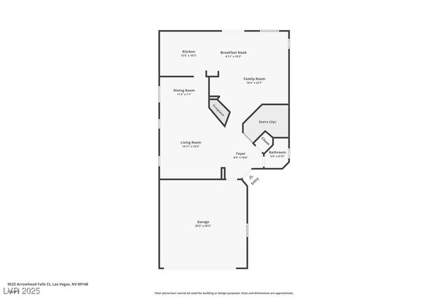 9522 Arrowhead Falls Court, Las Vegas, NV 89148