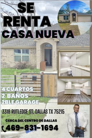 3318 Rutledge Street, Dallas, TX 75215