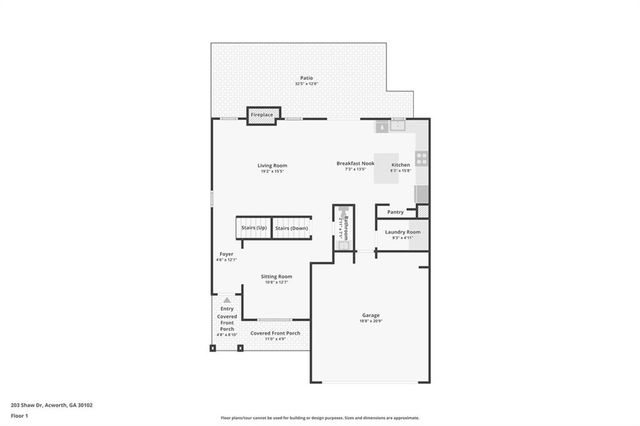 203 Shaw Drive, Acworth, GA 30102