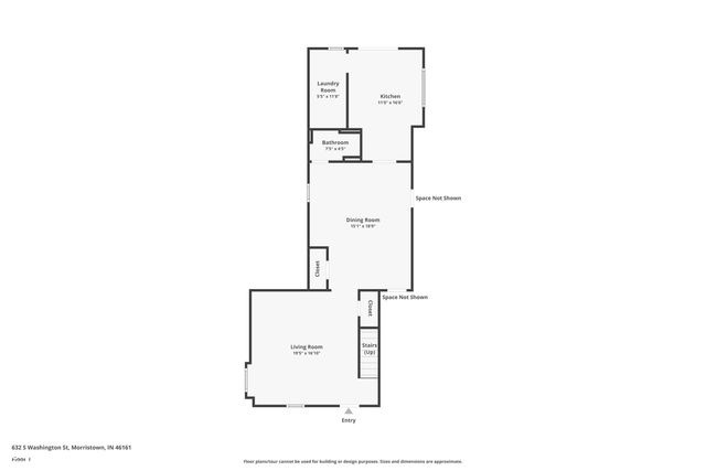 632 S Washington Street, Morristown, IN 46161