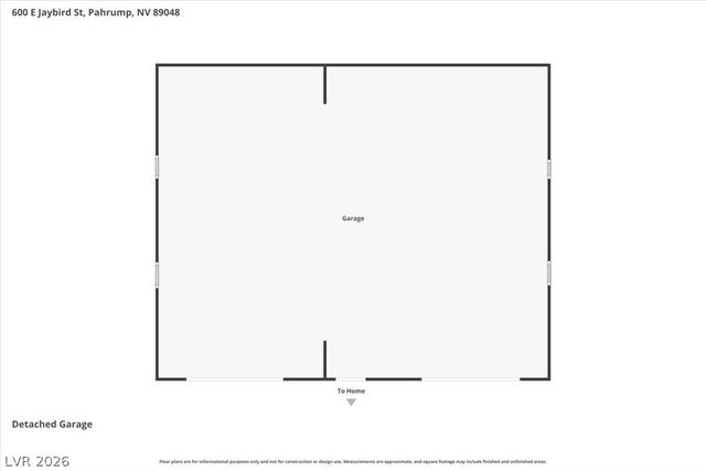 600 East Jaybird Street, Pahrump, NV 89048