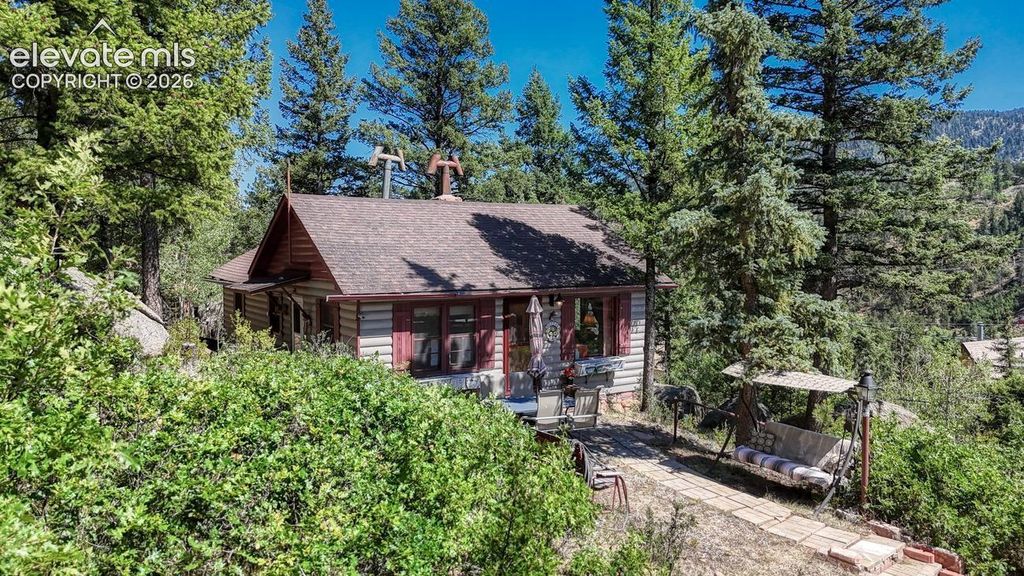 6630 Spruce Avenue, Green Mountain Falls, CO 80819 — exterior