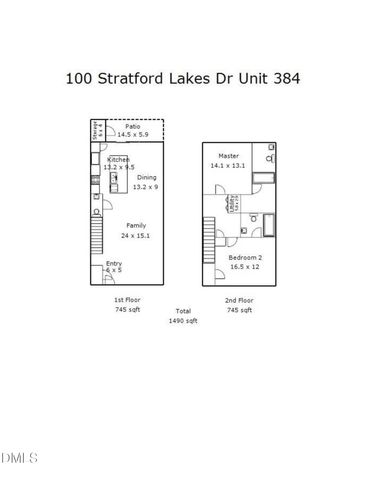 100 Stratford Lakes Drive 384, Durham, NC 27713