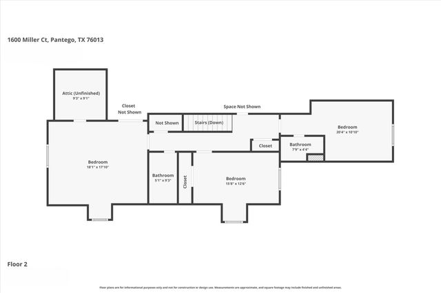 1600 Miller Court, Pantego, TX 76013