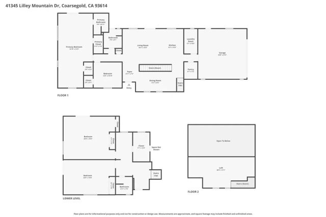 41345 Lilley Mountain R, Coarsegold, CA 93614