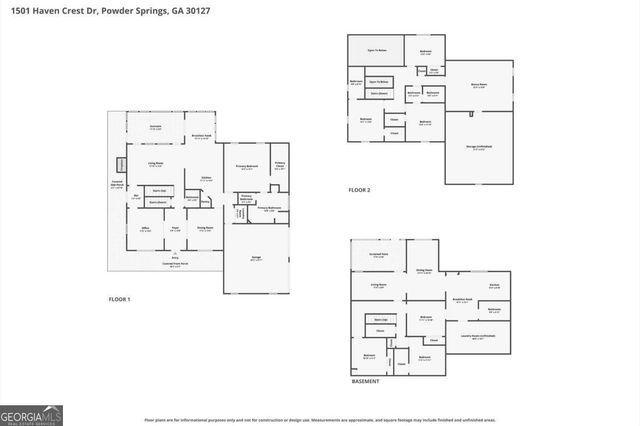 1501 Haven Crest Drive, Powder Springs, GA 30127
