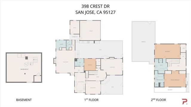 398 Crest Drive, San Jose, CA 95127