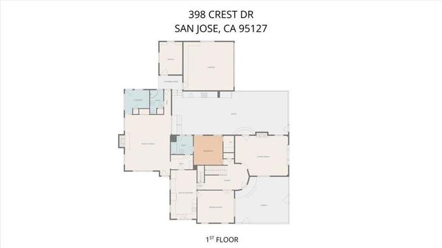 398 Crest Drive, San Jose, CA 95127