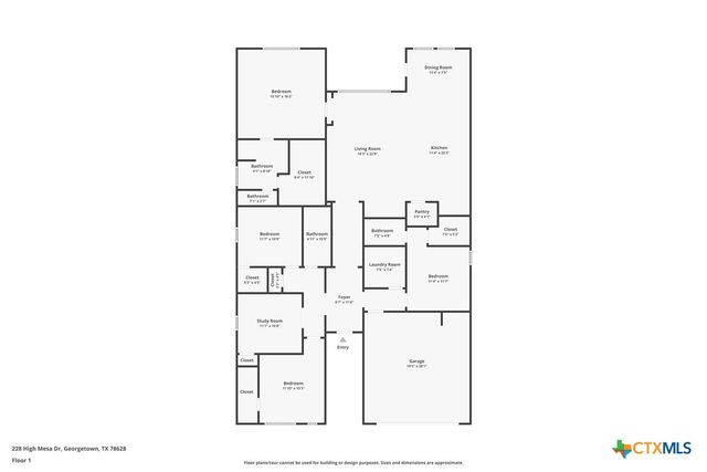 228 High Mesa Drive, Georgetown, TX 78628