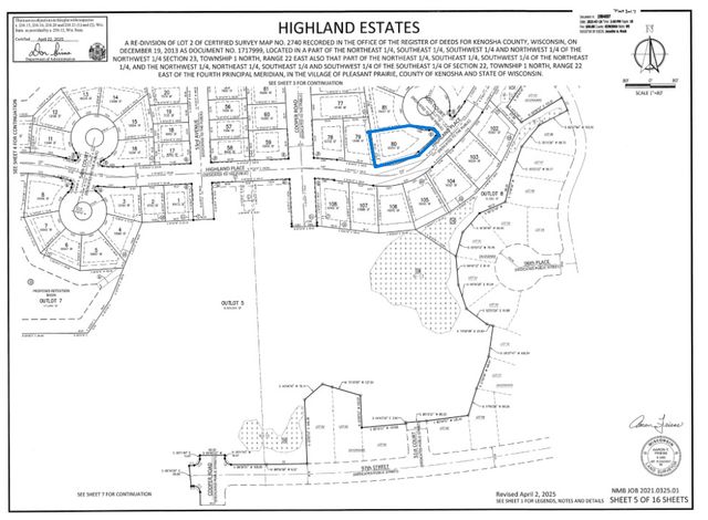 Lt 80 Highland Place, Pleasant Prairie, WI 53158